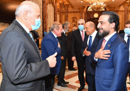 رئيس الشيوخ يستقبل رئيس مجلس النواب العراقي