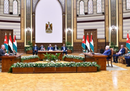 الرئيس السيسي يؤكد تقدير مصر للعلاقات التاريخية مع الاردن وفلسطين