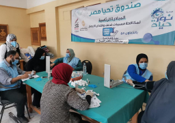 قوافل المبادرة الرئاسية ” نور حياة” تستقبل 5 آلاف مواطن على مدار يومين