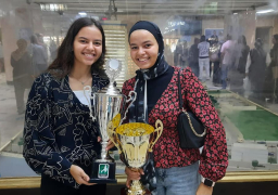 بطلتا تنس الطاولة التوأم مروة ومريم في ضيافة ماسبيرو اليوم