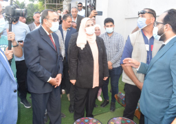 بالصور..القباج:الرئيس وجه بزيادة تعويضات أسر الشهداء إلي 200 ألف جنيه