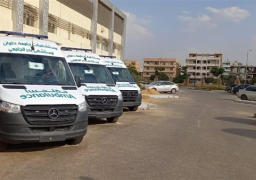 ثلاث عربات إسعاف مجهزة على أعلى مستوى بمستشفى بدر جامعة حلوان