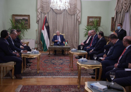 الرئيس الفلسطيني يثمن الجهود التي تبذلها مصر برئاسة السيسي