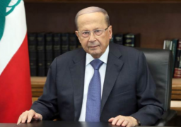 الرئيس اللبنانى يبحث مع وزير الإعلام التطورات السياسية الراهنة