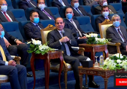 باحتفالية “ أبواب_الخير” بالعاصمة الإدارية الجديدة الرئيس السيسي يوجه الشكر لكل من أسهم في مبادرات الحماية الاجتماعية لتحسين حياة المواطنين