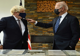 جونسون وبايدن يتفقان على التعامل بـ”القيم المشتركة” تجاه روسيا والصين