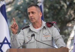 تعليقاً على التصعيد الحالي .. رئيس الأركان الإسرائيلى : حماس وغزة ستدفعان ثمناً باهظاً إذا تدهورت الأمور