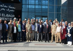 الهيئة الهندسية تنظم زيارة لوفد دولي بمنظومة معالجة مصرف بحر البقر