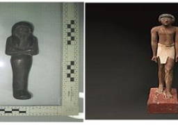 استرداد تمثالين أثريين من لحكومة البلجيكية