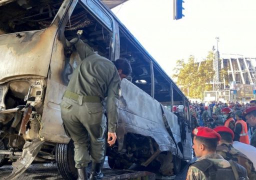 13 قتيلا و3 جرحى بتفجير مزدوج استهدف حافلة عسكرية في دمشق