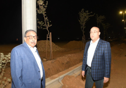 جولة موسعة لوزير الإسكان مساء أمس بالمشروعات المختلفة الجارى تنفيذها بالعاصمة الإدارية الجديدة