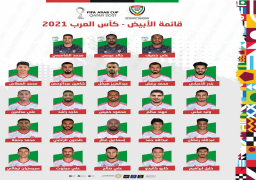 اعلان قائمة منتخب الإمارات فى كأس العرب 2021