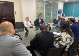نائب وزير الإسكان للبنية الأساسية يلتقى مدير قطاع المياه والصرف الصحي الإقليمي بالبنك الأفريقي للتنمية لاستعراض سبل التعاون المشترك