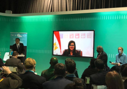 ضمن فعاليات مؤتمر الأطراف السادس والعشرين لتغير المناخ باسكتلندا : وزيرة التخطيط تشارك بحلقة نقاشيه حول “آثار التغيرات المناخية من منظور مجتمعي”