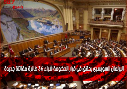البرلمان السويسرى يحقق فى قرار الحكومة شراء 36 طائرة مقاتلة جديدة