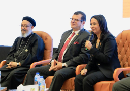 د. مايا مرسي تشارك في الاحتفال بمرور 10 سنوات على بيت العائلة المصرية