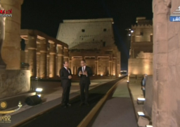 وزير الآثار يستعرض للرئيس تفاصيل احتفالية طريق الكباش