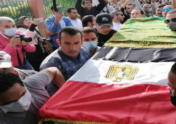 تشييع جثمان الفنانة سهير البابلي وسط حضور نجوم الفن والمشاهير