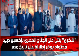 “شكرى” يثنى على الجناح المصرى بإكسبو دبى: محتواه يوفر إطلالة على تاريخ مصر