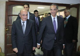 وزيرا العدل و الاتصالات يبحثان أوجه التعاون المشترك بين الوزارتين