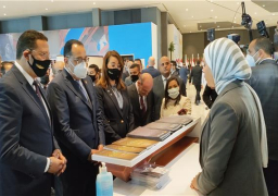 مدبولي يتفقد جناح هيئة الرقابة الإدارية بمركز المؤتمرات بشرم الشيخ