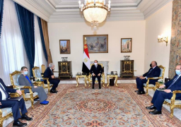 الرئيس السيسي يستقبل وزير الخارجية الإسرائيلي بقصر الاتحادية