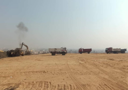 مسئولو جهاز العبور يتفقدون سير العمل بمشروع الغلق الآمن لمقلب السلام العمومي