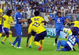 الهلال يصطدم بغريمه النصر فى ديربى الرياض بالدوري السعودي