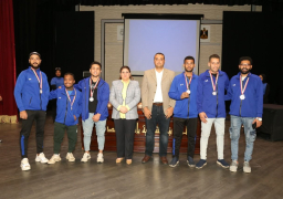 ختام اللقاء الرياضي لبارالمبياد الجامعات المصرية بالإسكندرية