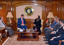 وزيرة التجارة والصناعة تبحث مع وزير الزراعة اللبنانى سبل تيسير حركة التبادل التجارى بين البلدين