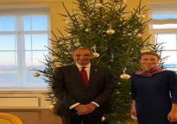 الدكتور/ عمرو طلعت وزير الاتصالات وتكنولوجيا المعلوماتيلتقى السيدة/ كايا كالاس رئيسة وزراء إستونيا