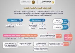 وزارة الهجرة تعلن عن آلية تطبيق التأمين للمصريين العاملين في الخارج