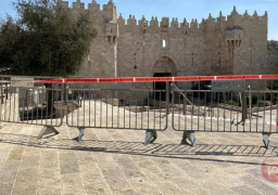 الاحتلال الاسرائيلي يغلق منطقة باب العامود بالقدس المحتلة ويقتحم قرية فى شمال رام الله