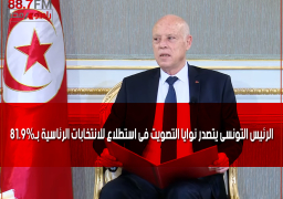 الرئيس التونسى يتصدر نوايا التصويت فى استطلاع للانتخابات الرئاسية بـ81.9%