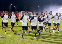 المنتخب يختتم تدريباته اليوم استعدادا لمواجهة تونس بكأس العرب