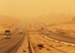 الأرصاد : اليوم رياح مثيرة للرمال والأتربة عدم استقرار بالأحوال الجوية والعظمى بالقاهرة 17