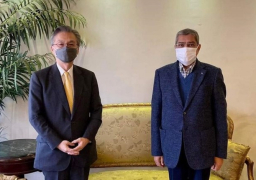 رئيس مجلس الأعمال المصري الياباني يبحث مع سفير اليابان تعزيز التعاون