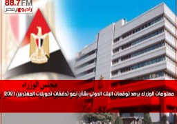 معلومات الوزراء يرصد توقعات البنك الدولى بشأن نمو تدفقات تحويلات المغتربين 2021