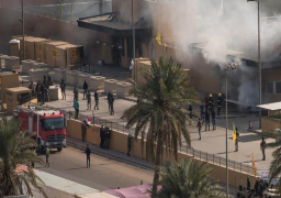 هجوم صاروخي مزدوج على المنطقة الخضراء وسط بغداد قبل اسبوعين من انسحاب القوات الأجنبية