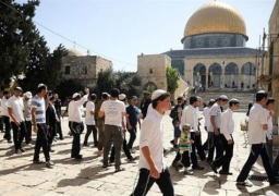 عشرات المستوطنين يقتحمون “الأقصى” بحراسة شرطة الاحتلال