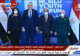 الرئيس السيسي يستقبل رئيس وزراء لبنان وولي عهد الأردن بشرم الشيخ