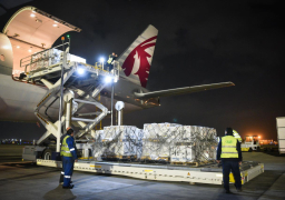 وزير التعليم العالي والقائم بعمل وزير الصحة يعلن استقبال ٣ ملايين جرعة من لقاح «فايزر» بمطار القاهرة الدولي