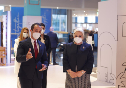 السيدة انتصار السيسي تفتتح متحف “حياة كريمة”