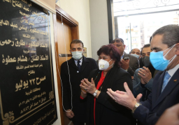 عبدالدايم ومحافظ الغربية يفتتحان مسرح 23 يوليو بالمحلة الكبرى