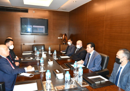 وزير الشباب والرياضة يبحث مع نظيره الفلسطيني سبل تعزيز التعاون المشترك