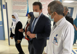عبد الغفار يتفقد مستشفى شرم الشيخ الدولي والمركز الاقليمي للاسعاف