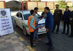 تحرير 2723 مخالفة عدم تركيب الملصق الإلكتروني