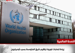 الصحة العالمية: زيادة إصابات كورونا بإقليم شرق المتوسط بسبب أوميكرون