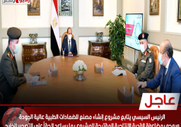 الرئيس السيسي يطلع على تفاصيل إنشاء مجمع صناعى ضخم لإنتاج الأسمدة الفوسفاتية