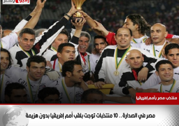 مصر في الصدارة.. 10 منتخبات توجت بلقب أمم إفريقيا بدون هزيمة